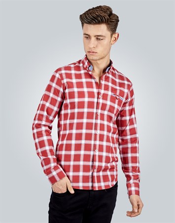 SLIM FIT LONG SLV CHECK DIANA  GÖMLEK SLIM FIT CHECKED