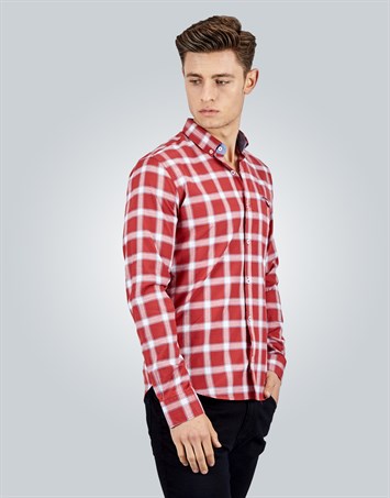 SLIM FIT LONG SLV CHECK DIANA  GÖMLEK SLIM FIT CHECKED