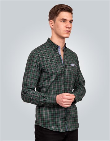 SLIM FIT LONG SLV CHECK RASA   GÖMLEK SLIM FIT CHECKED