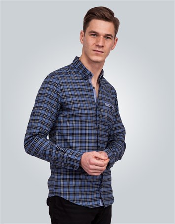 SLIM FIT LONG SLV CHECK RASA   GÖMLEK SLIM FIT CHECKED