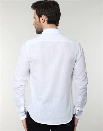 SLIM FIT LONG SLV TAVION   GÖMLEK SLIM FIT LINEN