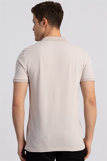 SLIM FIT PLAIN PIQUE T-SHIRT 81/1   TİŞÖRT SLIM FIT T-SHIRT