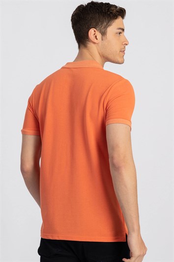 SLIM FIT PLAIN PIQUE T-SHIRT 81/1   TİŞÖRT SLIM FIT T-SHIRT