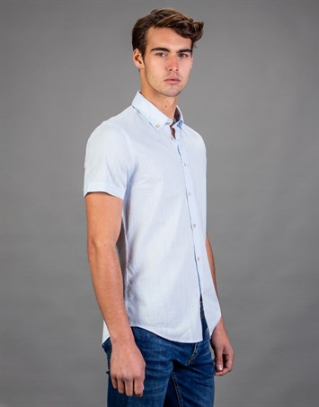 SLIM FIT SHORT SLV CORLUKA   GÖMLEK SLIM FIT LINEN