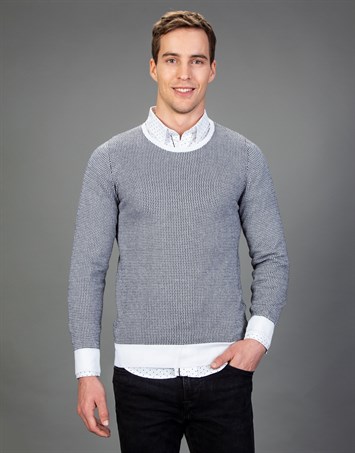 SWEATER COTTON CORTES SWEATER