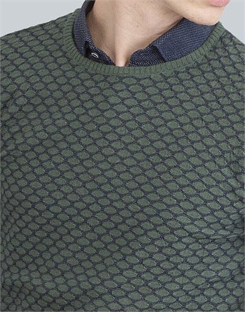 SWEATER WOOL VOLCANA   KAZAK SWEATER