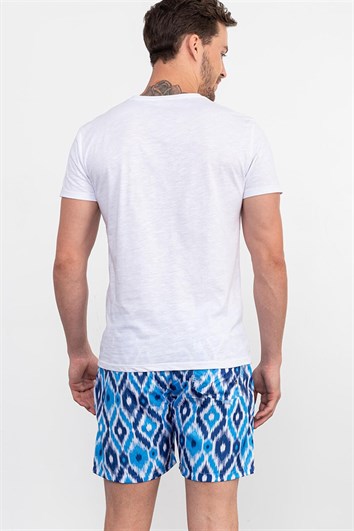 SWIM SHORT PATTERNED - DENİZ ŞORTU SWIM SHORTS