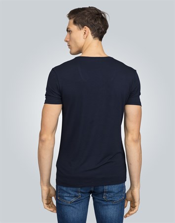 THIN ROUND NECK T-SHIRT COTTON BASIC T-SHIRT