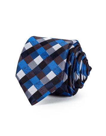 TIE NARROW CHECK-   KRAVAT TIE