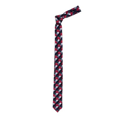 TIE NARROW CHECK-   KRAVAT TIE