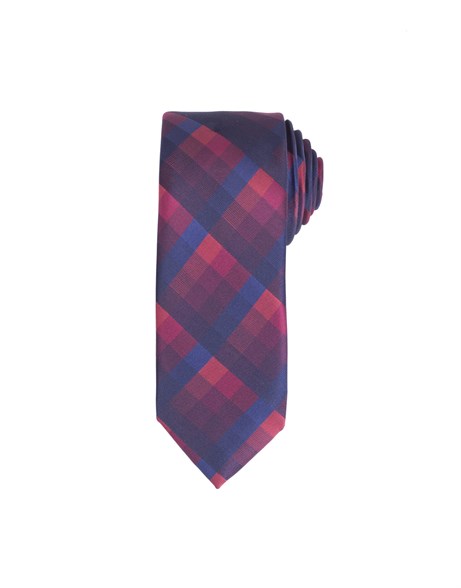 TIE NARROW CHECK-   KRAVAT TIE