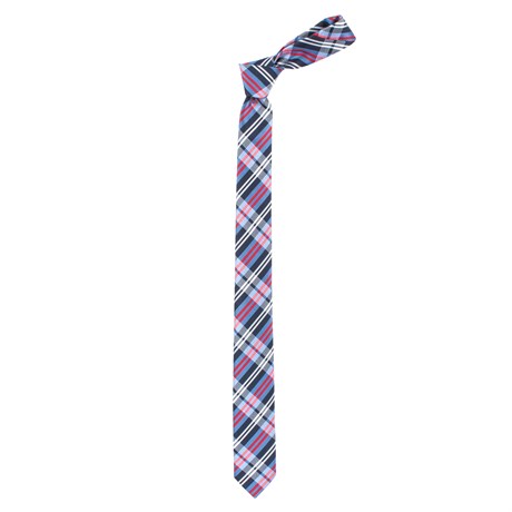 TIE NARROW CHECK-   KRAVAT TIE