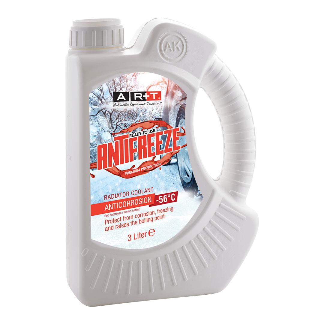 ANTİFİRİZ KIRMIZI UZUN ÖMÜRLÜ KULLANIMA HAZIR -56° 3LT