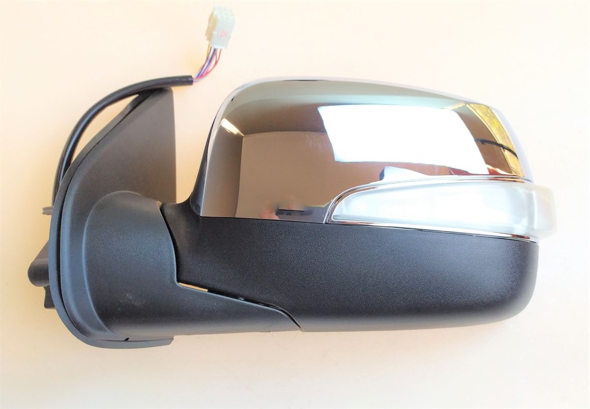 AYNA ISUZU D-MAX 2009-2012 ELEKTRİKLİ KATLANIR SİNYALLİ KROM KAPAK SOL