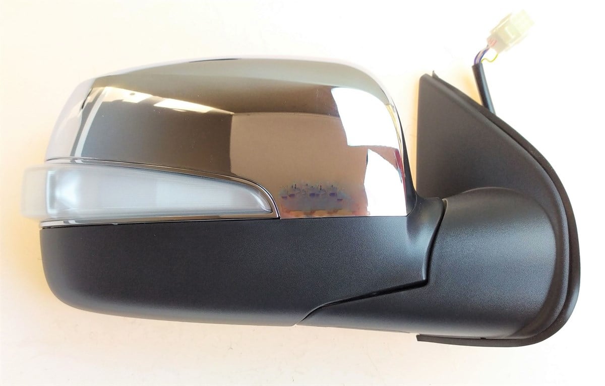 AYNA ISUZU D-MAX 2009-2012 ELEKTRİKLİ KATLANIR SİNYALLİ KROM KAPAK SAĞ