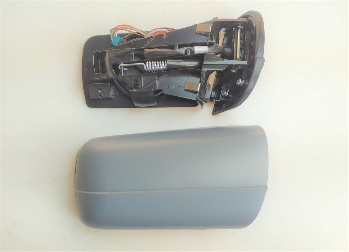 AYNA MERCEDES W202 W210 W140 1995-2000 ELEKTRİKLİ ISITMALI ASTARLI MAVİ CAM SOL