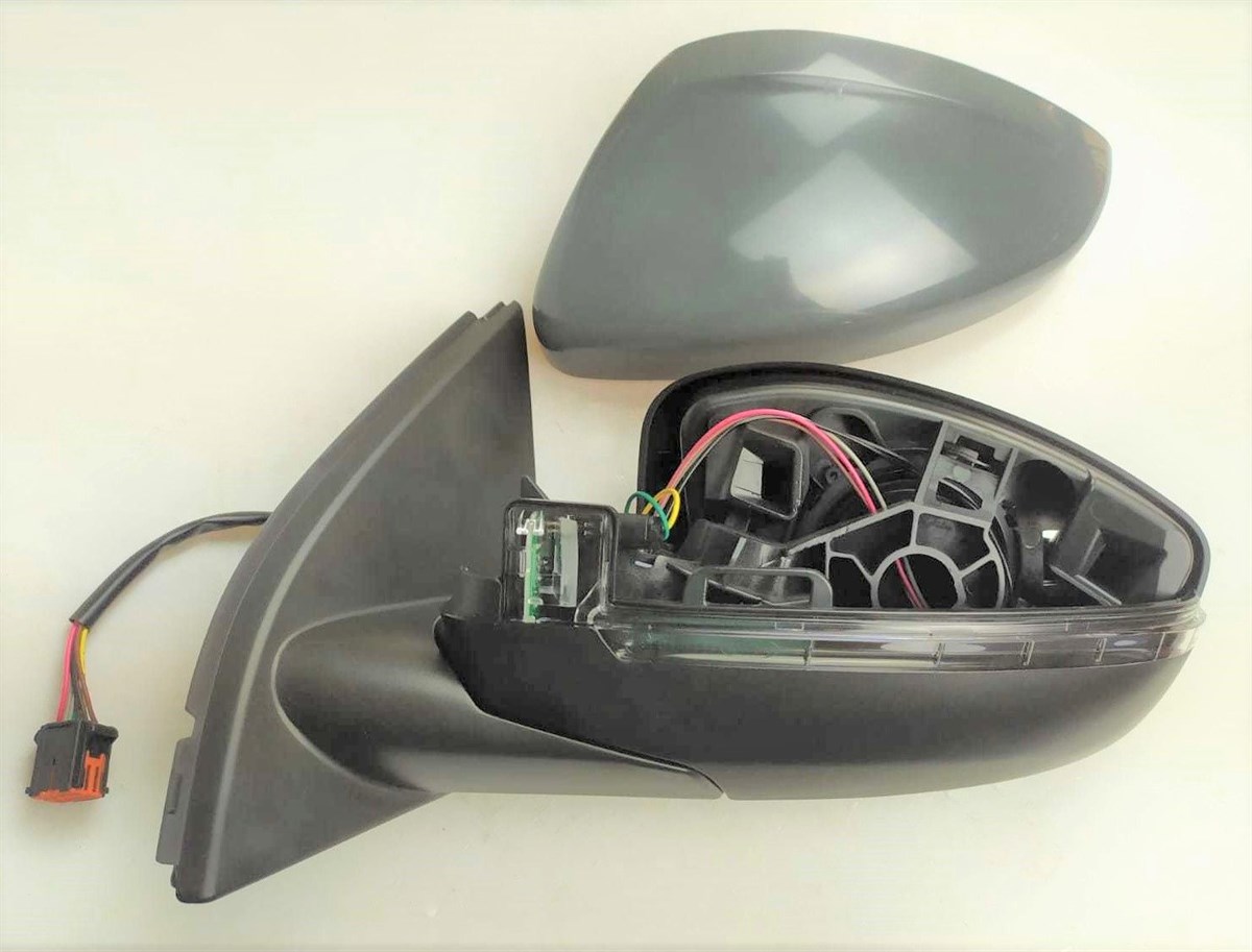 AYNA PEUGEOT 308 2014- ELEKTRİKLİ KATLANIR ISITMALI ASTARLI SİNYALLİ ALT AYDINLATMALI  SOL