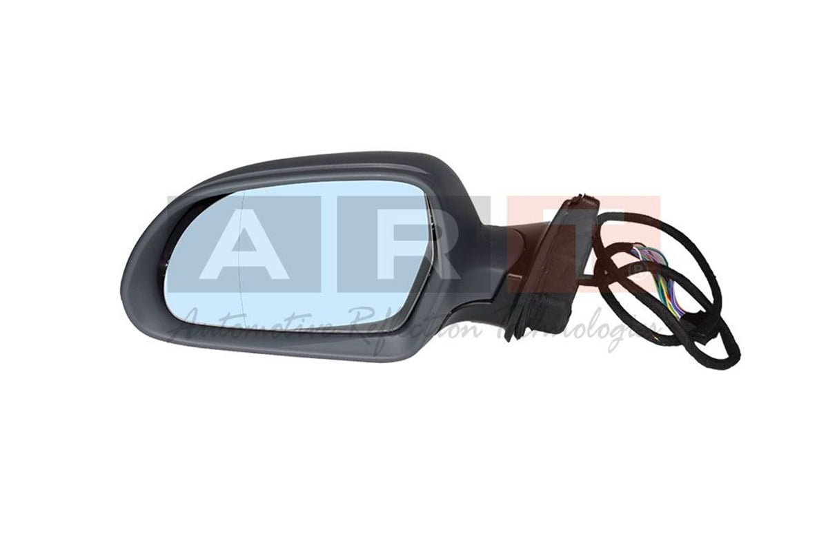 AYNA SKODA SUPERB 2008- ELEKTRİKLİ KATLANIR ISITMALI ASTARLI SİNYALLİ HAFIZALI ALT AYDINLATMALI ASFERİK MAVİ CAM SOL