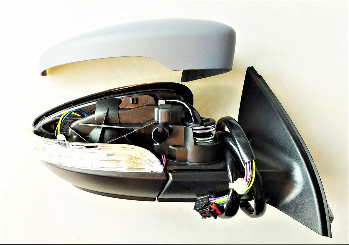 AYNA VOLKSWAGEN PASSAT 2010-2015 ELEKTRİKLİ KATLANIR ISITMALI ASTARLI SİNYALLİ ALT AYDINLATMALI HAFIZALI SAĞ