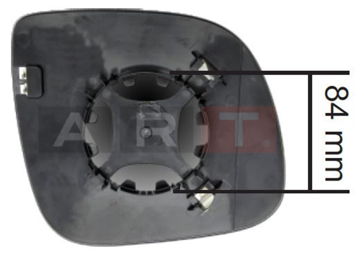 CAM VOLKSWAGEN TRANSPORTER T6-AMAROK ( T6 2015-) 2010- ISITMALI ASFERİK SOL