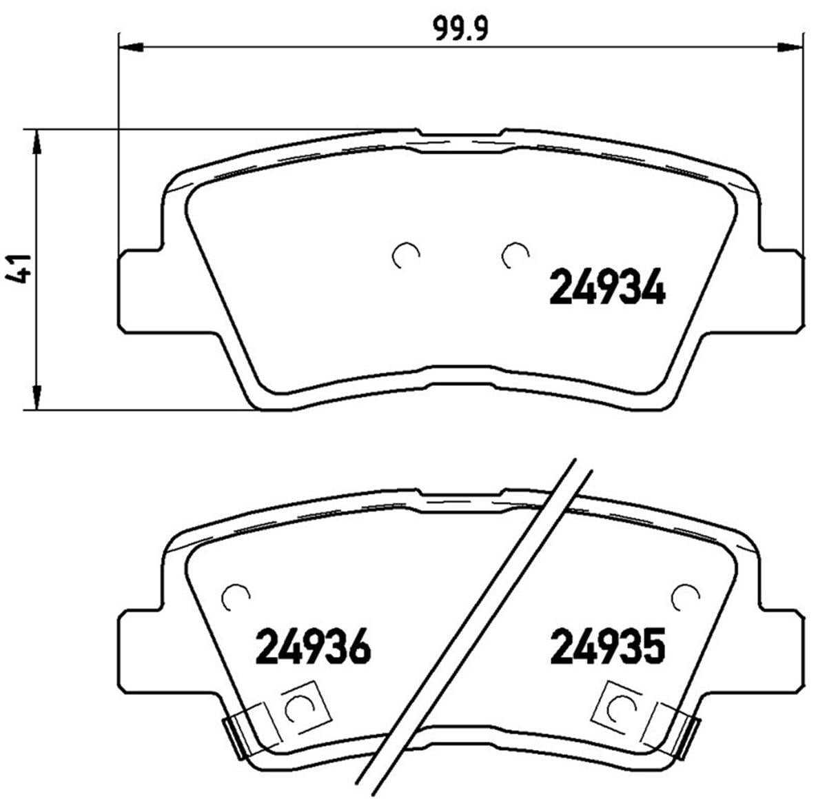 BALATA HYUNDAİ ACCENT (10-) İ40 (12-) İ40 CW ARKA