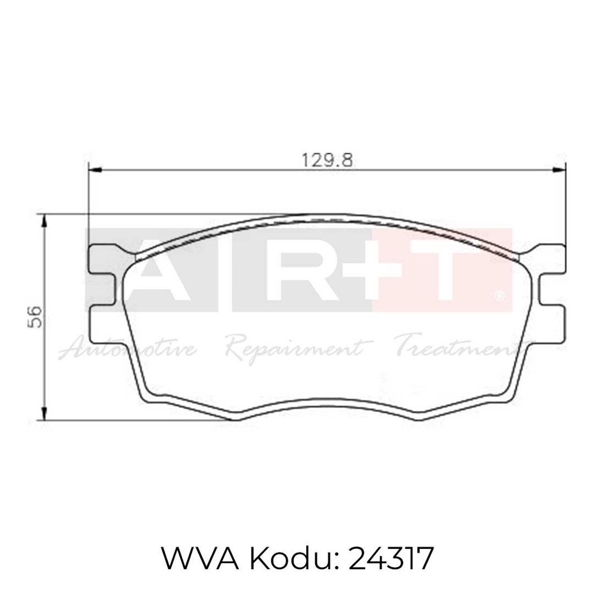 Balata Hyundai Accent III (05-10) İ20 (08-) İ20 (14-) Kıa Rio II (05-) ABS Ön