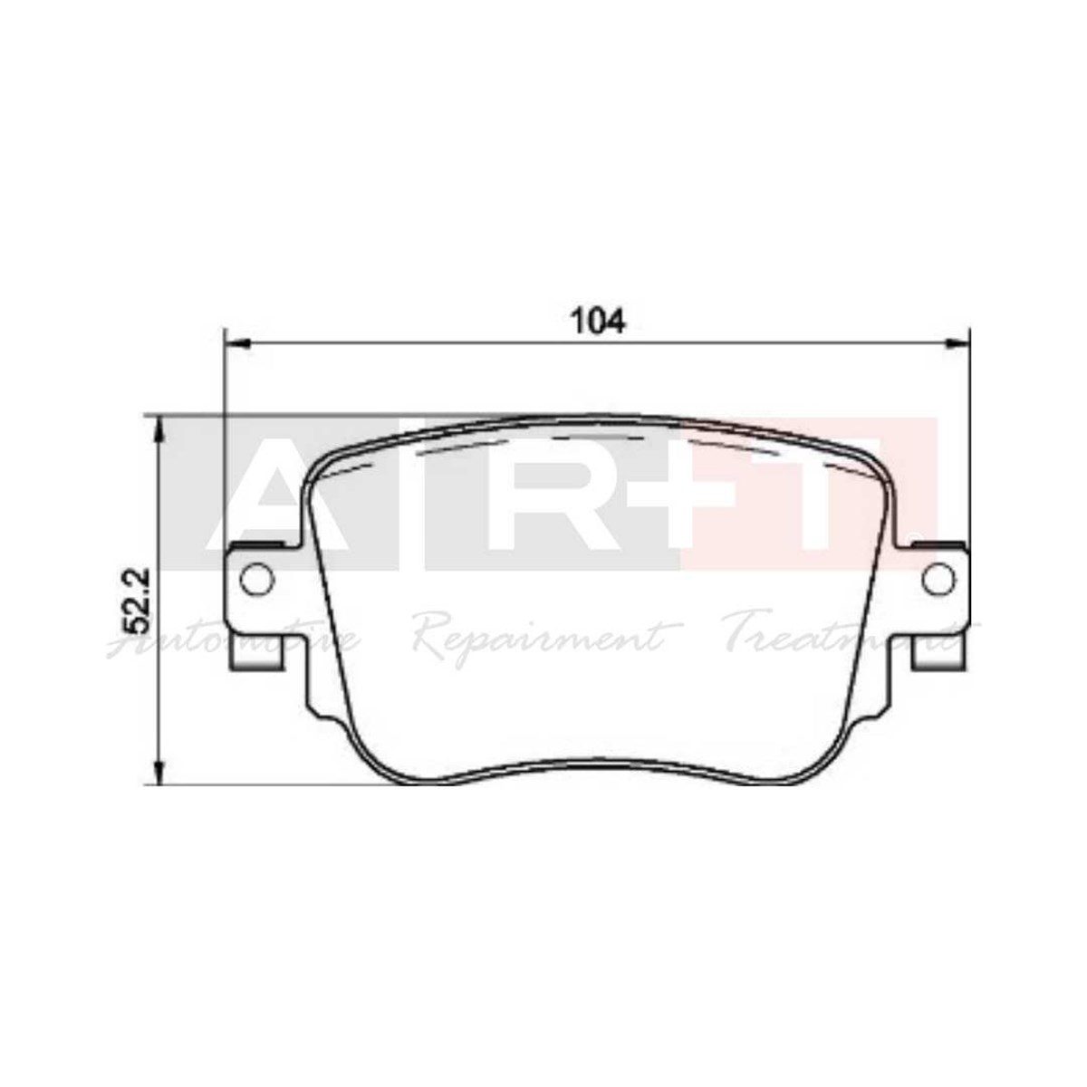Balata VW Caddy (15-) Sharan (15-) Audi A1 (14-) Q3 (14-) Seat Alhambra (15-) Leon (12-) Skoda Octavia (12-) Arka