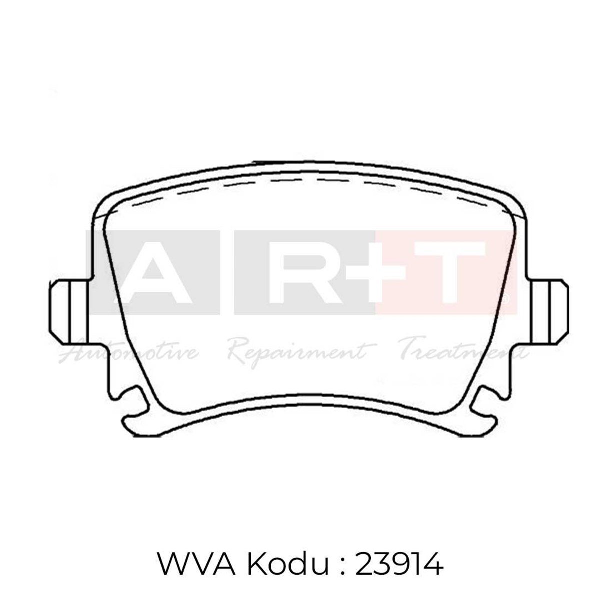 Balata VW Caddy III Golf V-VI Jetta III Passat (05-10)(10-14) Passat CC (08-11)(12-) Eos Scirocco Touran Sharan (10-) Tiguan (07-) Audi Q3 (11-) A6 (06-11) Skoda Octavia (04-) Arka