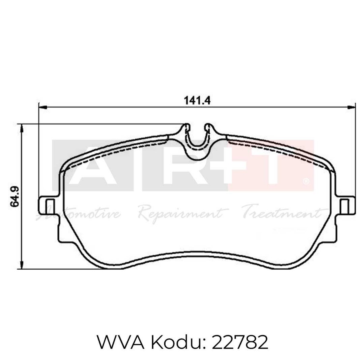 Balata VW Crafter (16-) Amarok (16-) Man TGE (16-) Arka