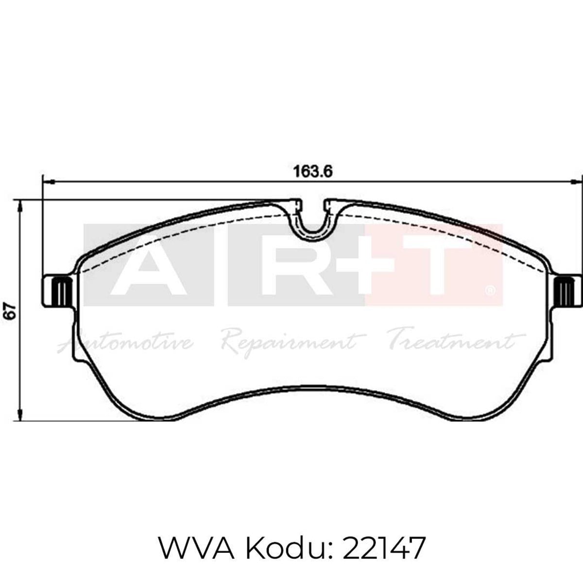 Balata VW Crafter (16-) Man TGE (16-) Ön