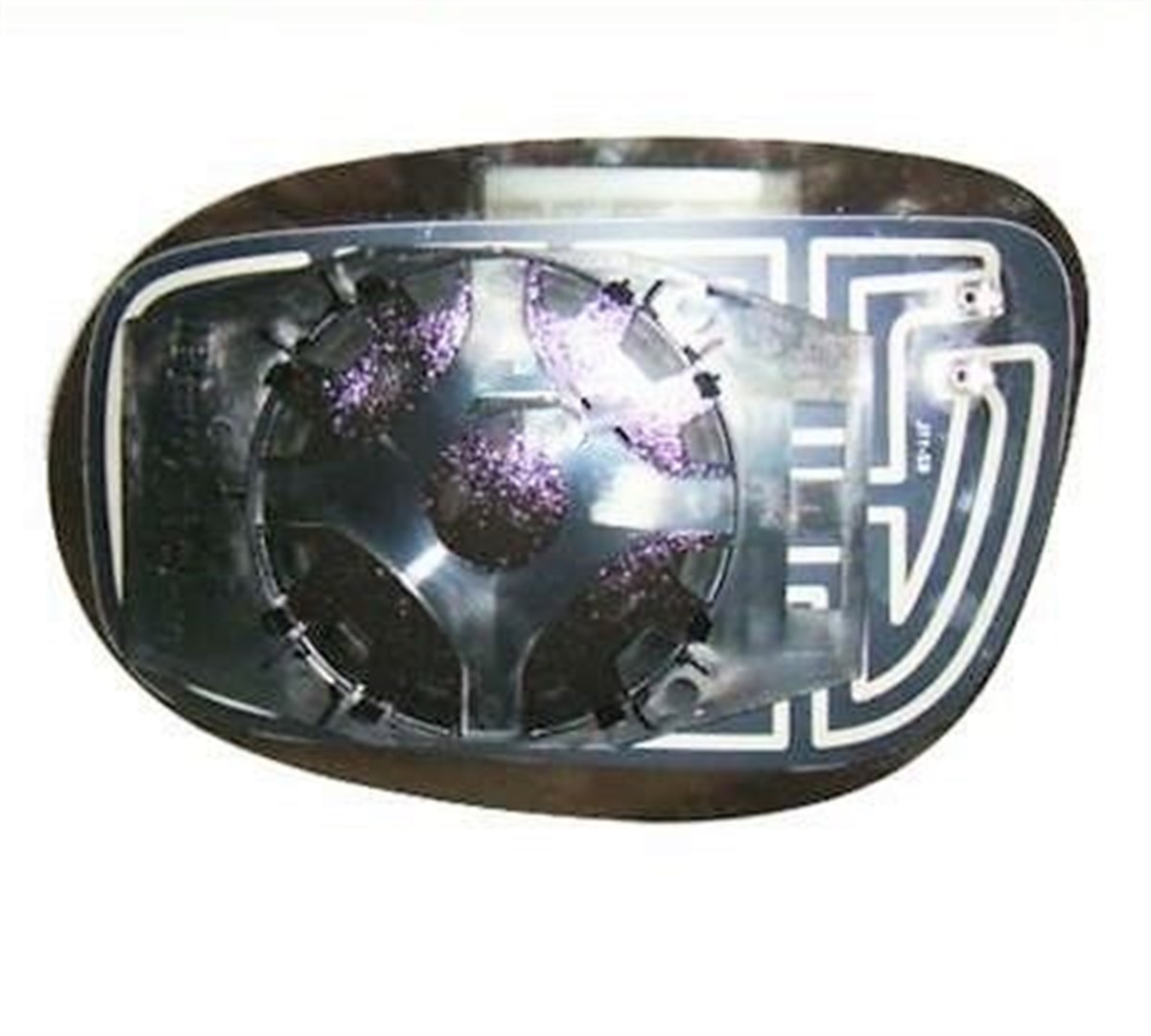 Cam Lancia Delta 2008-Isıtmalı Mavi Sağ