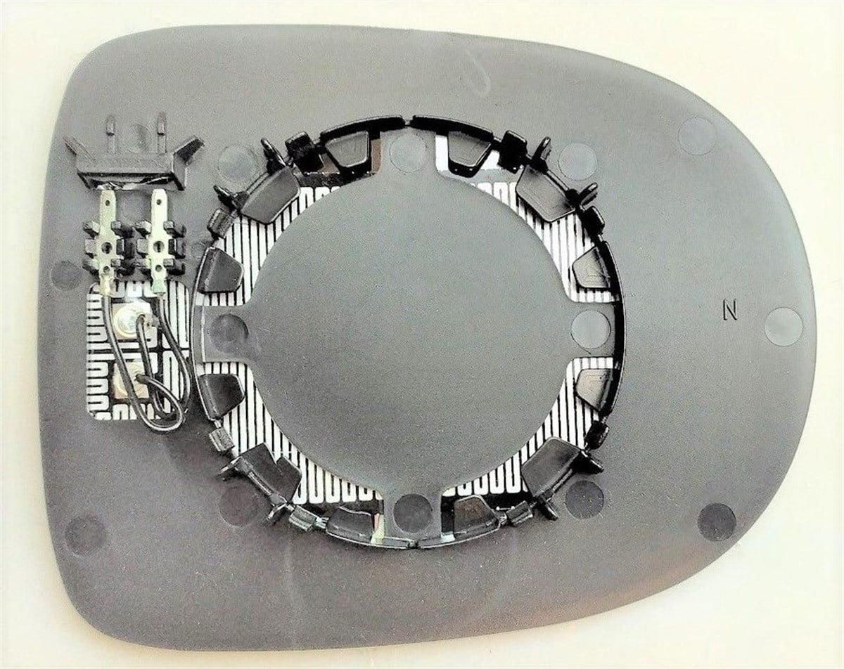 Cam Renault Modüs 2008-Isıtmalı Asferik Sol