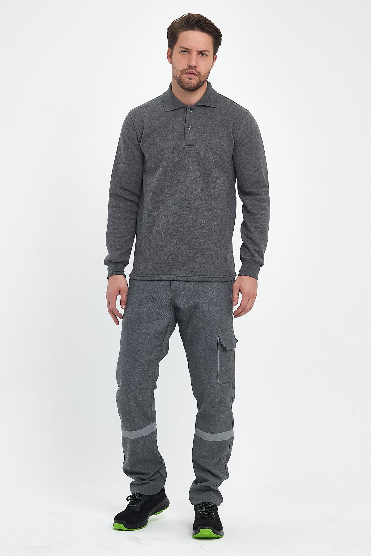Ars 107 Vıssle Gri Pantolon-ARISAL