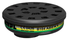 Starline B104 ABEK1 Bayonet Gaz Filtresi-STARLİNE