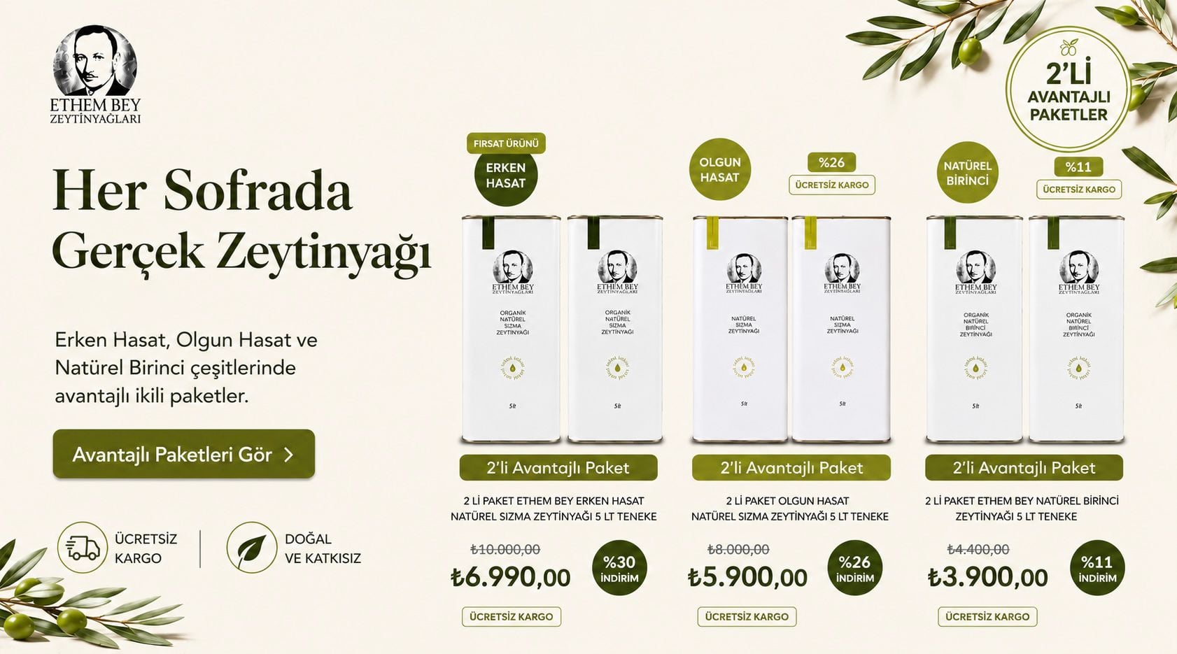 2Lİ AVANTAJLI PAKETLER