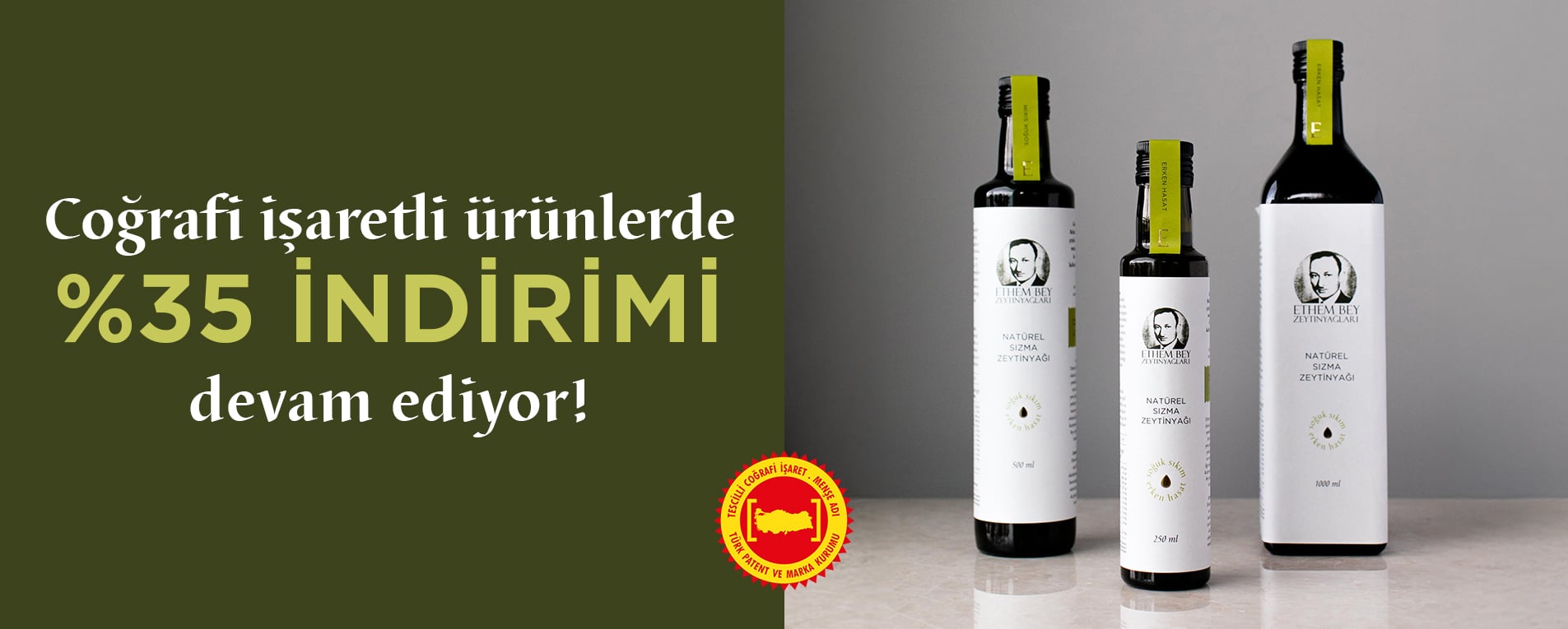 coğrafi işaretli ürünlerde %35 