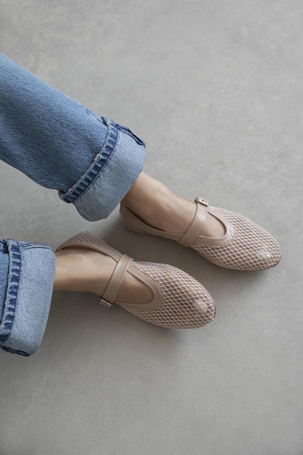 Carol Kadın File Detay Dantel Babet Ten