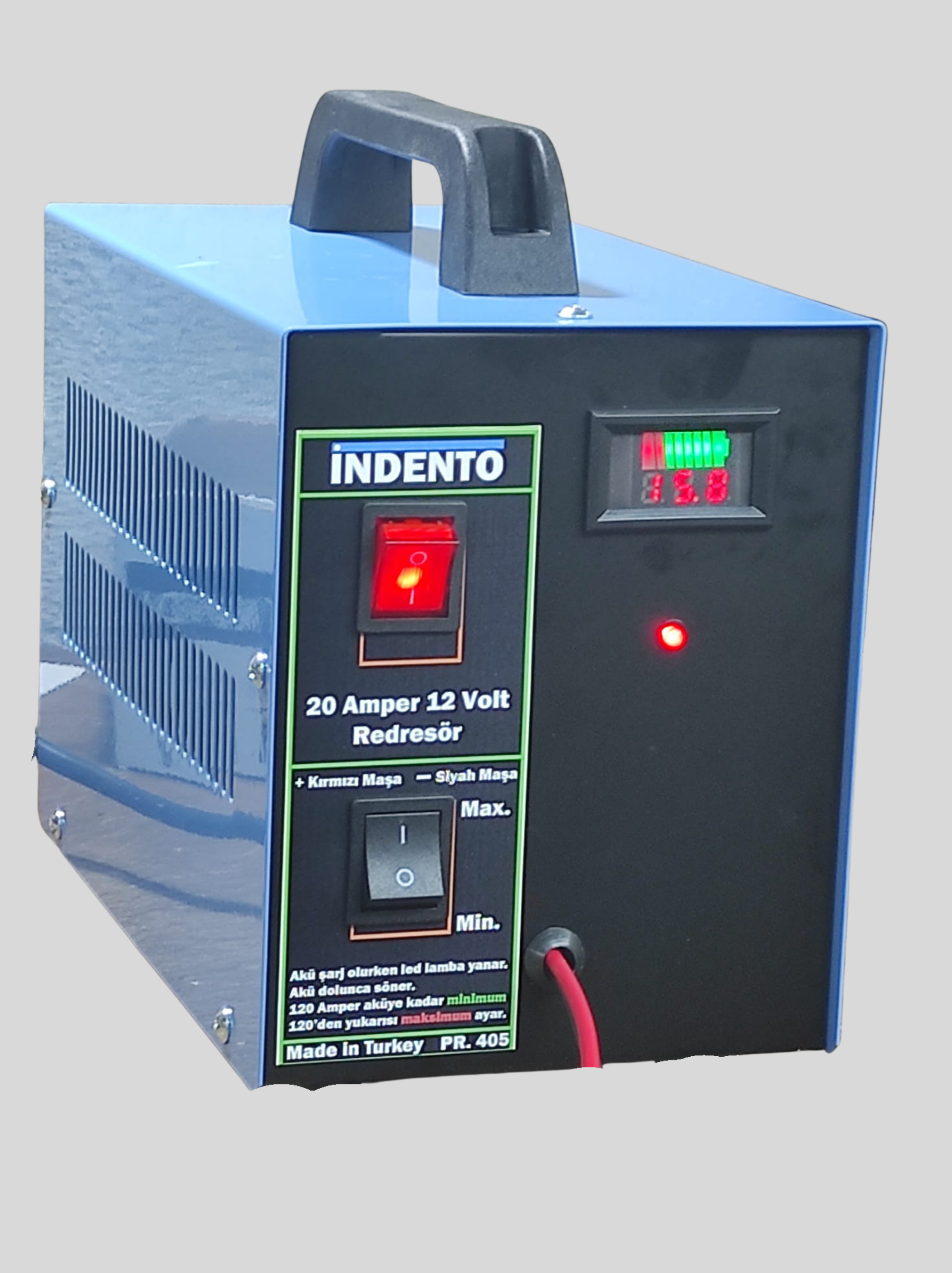 12 Volt 20 Amper Redresör (Akü Şarj Cihazı) - 405