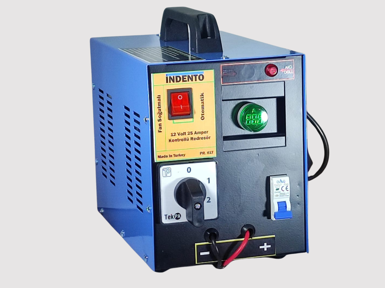 12 Volt 25 Amper Kontrollü Otomatik Redresör (Akü Şarj Cihazı) - 617