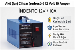 12 Volt 10 Amper Redresör (Akü Şarj Cihazı) - 506