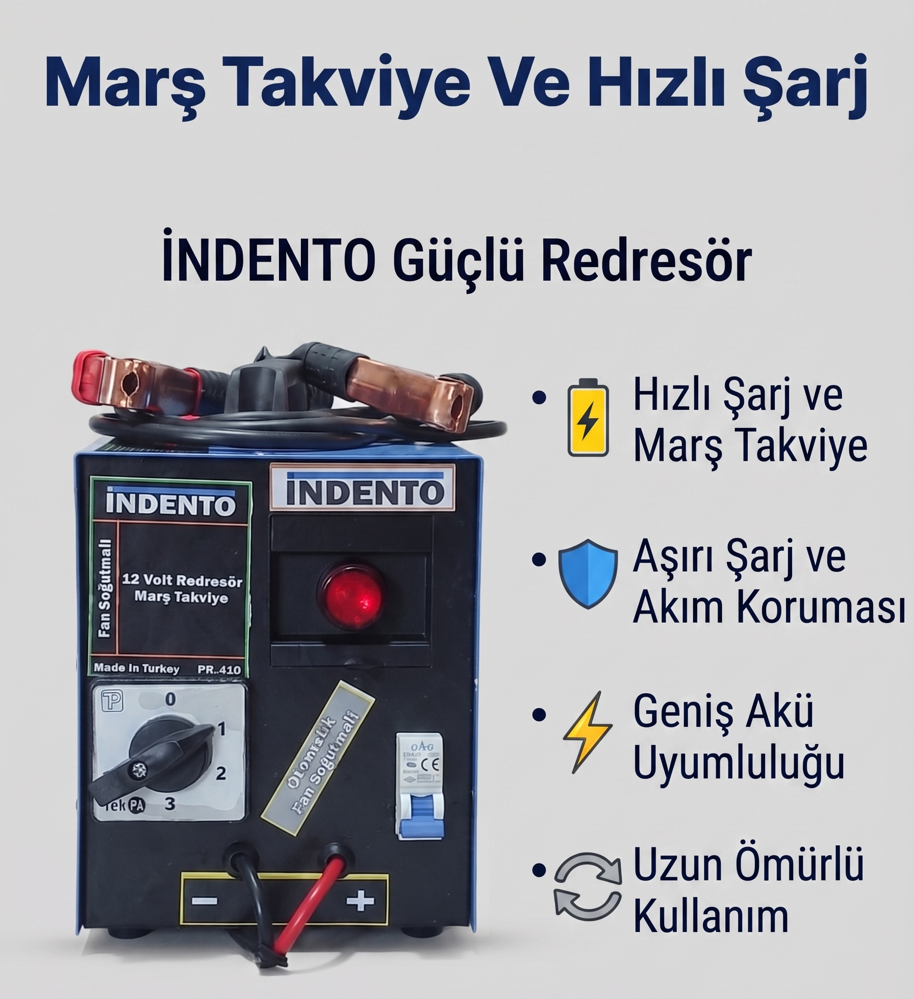 Marş Takviye ve Hızlı Şarj -410