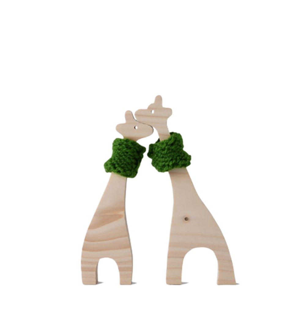 Zürafa Yeşil Atkılı