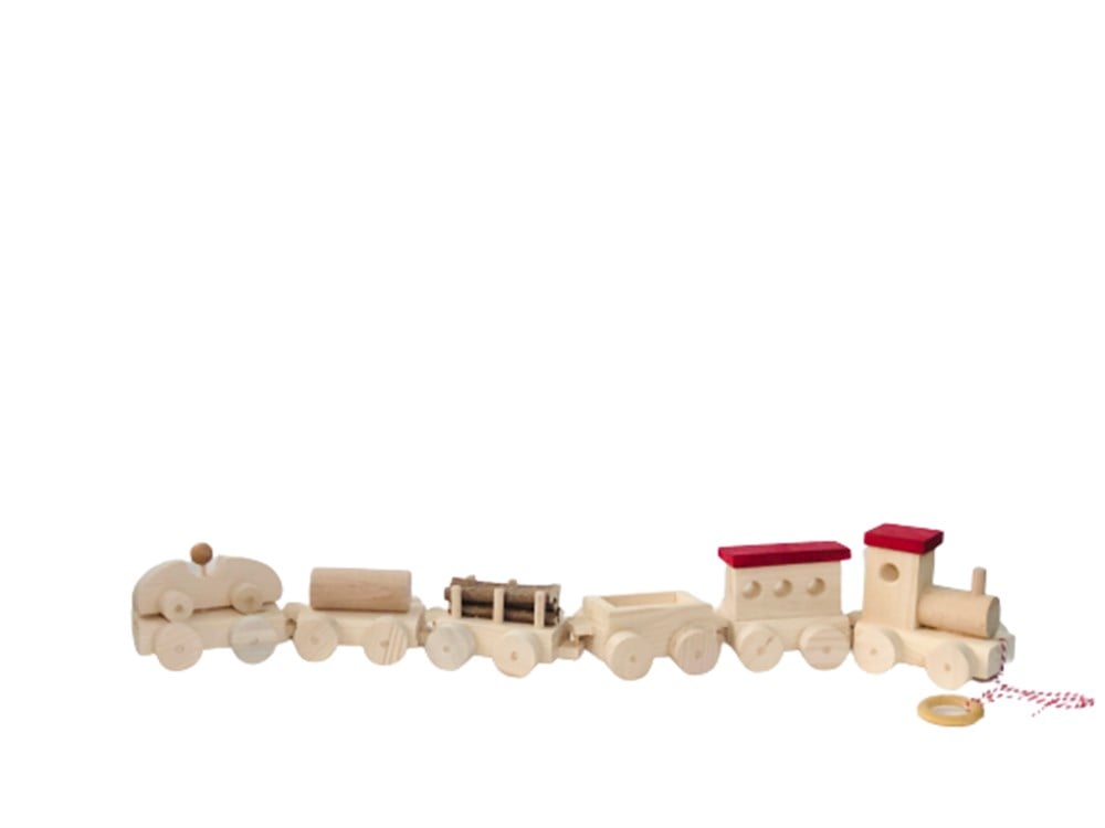Tren Kırmızı 6 Vagonlu