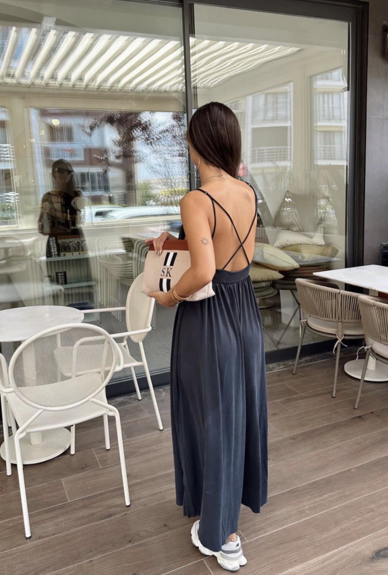 KADIN İNCE ASKILI MODAL KUMAŞ TULUM Moda AkımıTULUM