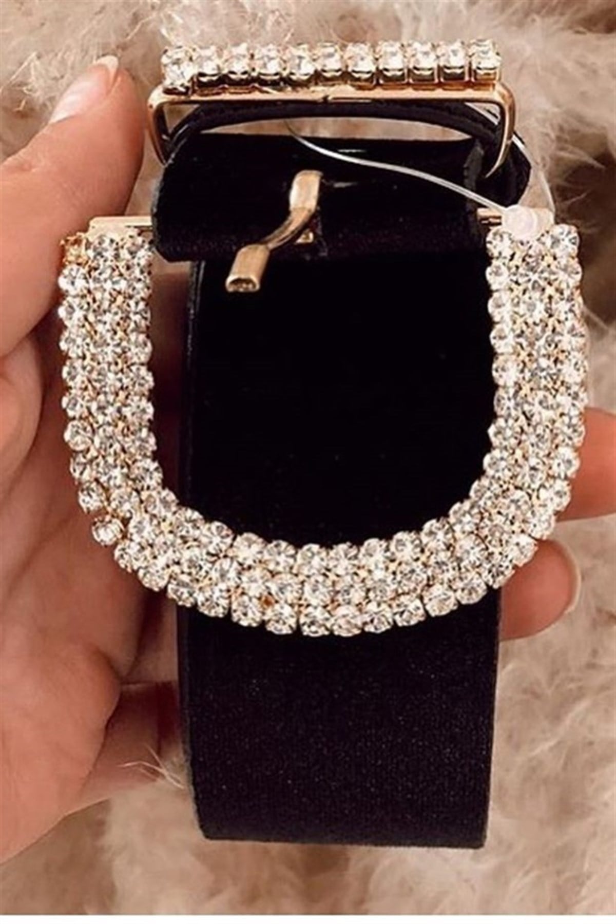 Taşlı Süet KemerModa AkımıKemer