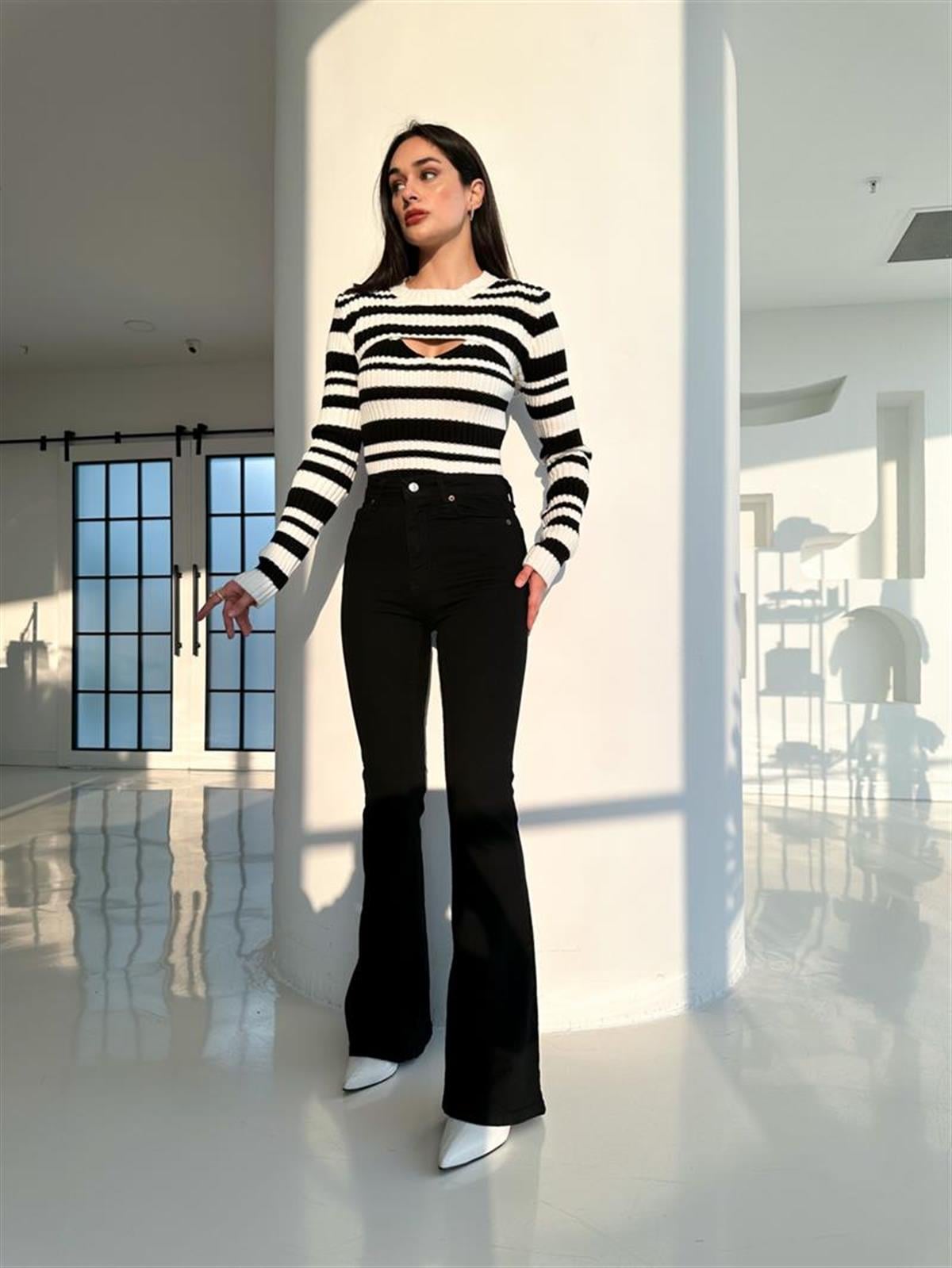 KADIN İSPANYOL MAVİ JEAN Moda AkımıJean