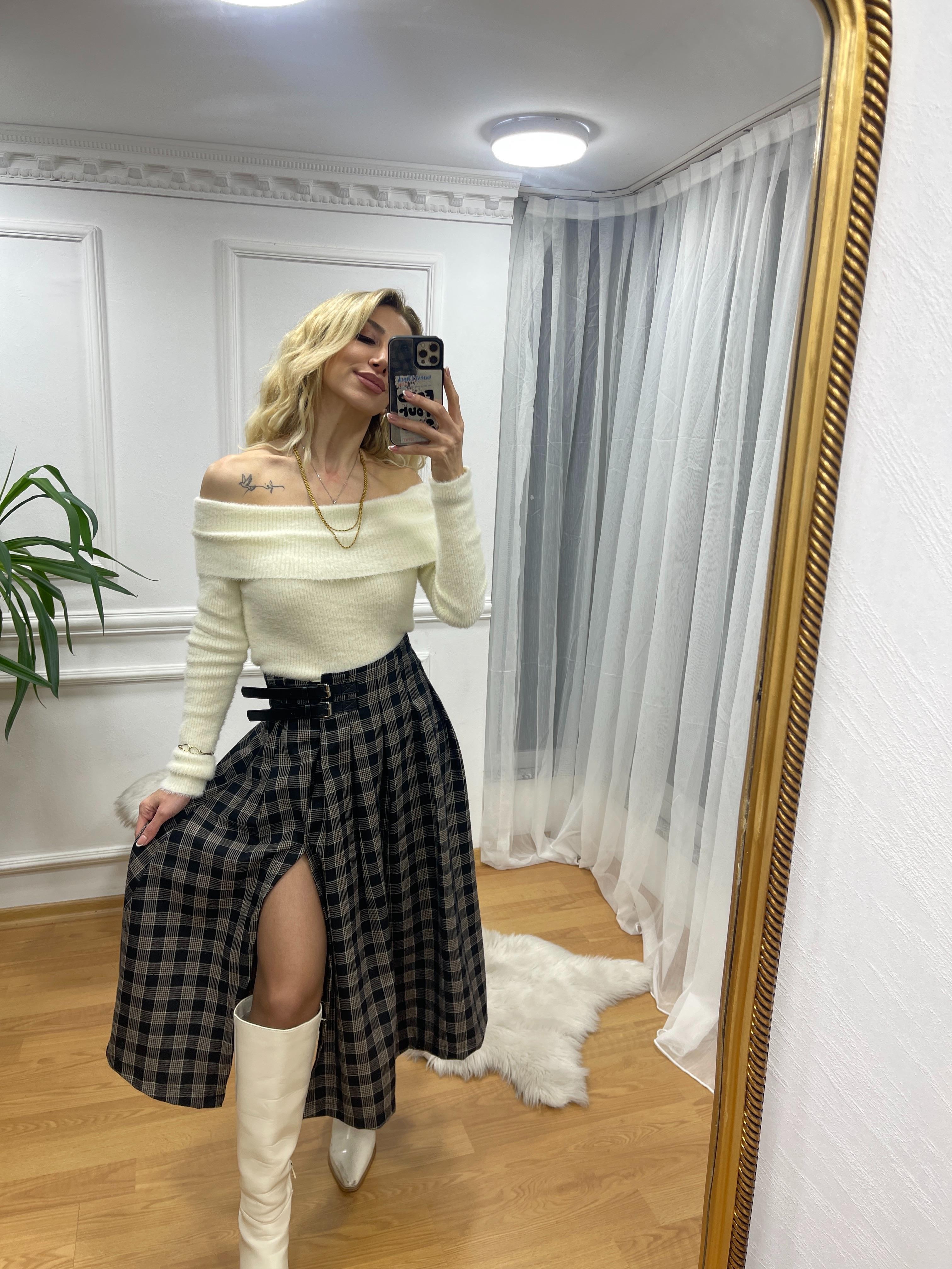 KADIN KÜÇÜK EKOSELİ MİDİ BOY ETEKModa AkımıEtek