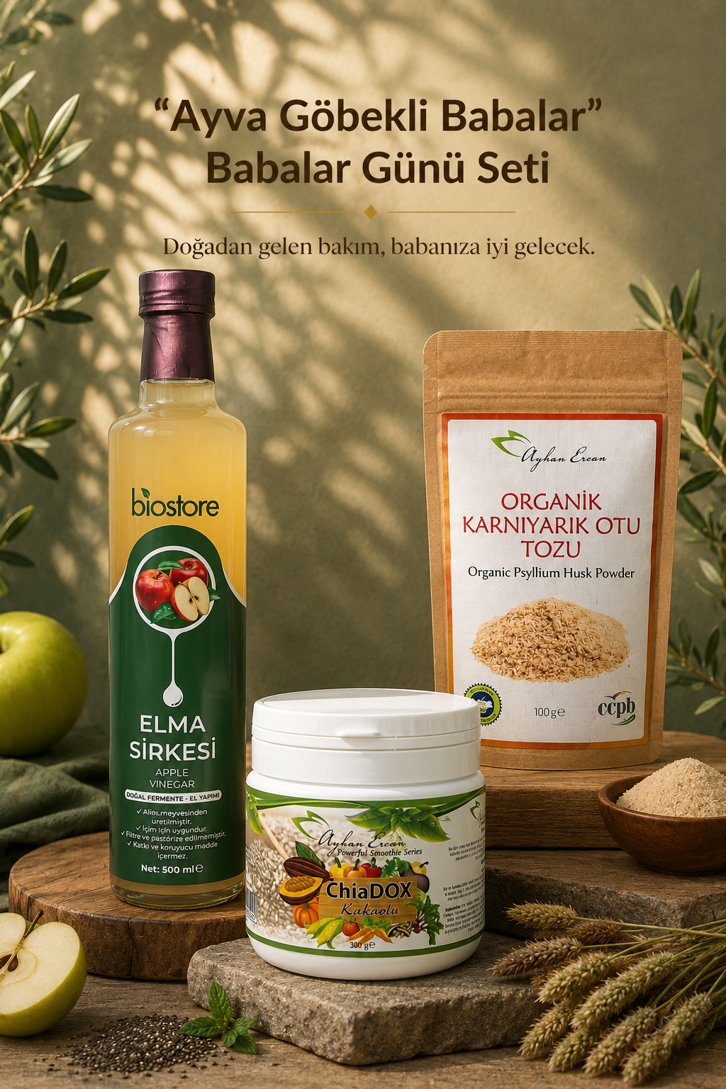 Ayva Göbekli Babalar”- Babalar Günü Seti