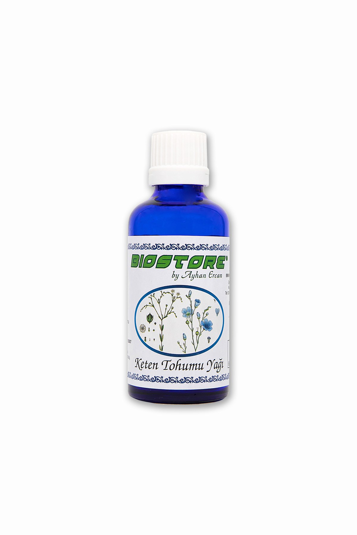 BIO STORE Keten Tohumu Yağı Soğuk Sıkım 50 ml