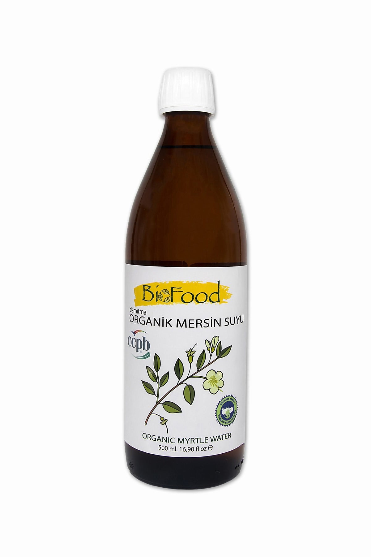 BIOFOOD Damıtma Organik Mersin Suyu 500ml